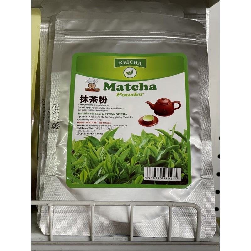 100g Bột Trà xanh Neicha ( matcha powder)