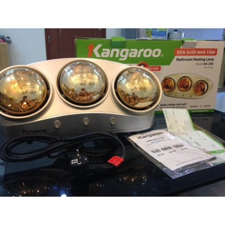 Đèn Sưởi Phòng Tắm Kangaroo 3 bóng vàng KG250