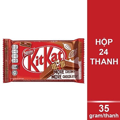 Kitkat - Socola 4F Thanh Rời 35g