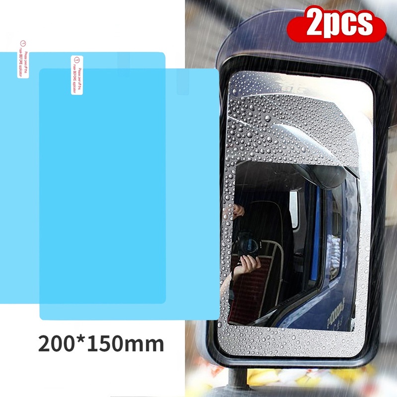 Phim Nano Dán Bảo Vệ Kính Chiếu Hậu Xe Hơi / Xe Tải Chống Nước / Sương Mù / Mưa / Sương Mù Kích Thước Lớn