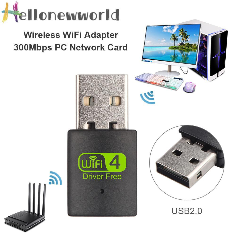 Usb Kết Nối Mạng Không Dây 300mbps Pc 2.4g