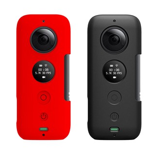 Vỏ silicone chống sốc cho insta360 onex one X one X2 Chống va đập Tặng nắp lens chống trầy xước bảo vệ camera insta360