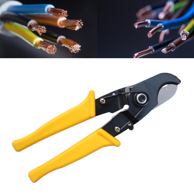 Kìm Cắt Dây Cáp Bằng Nhôm Đồng Chuyên Dụng
