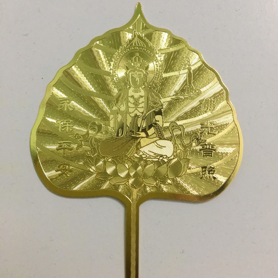 Lá bồ đề phật bà quan âm bồ tát