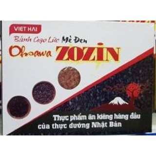 Bánh gạo lức mè đen oshawa