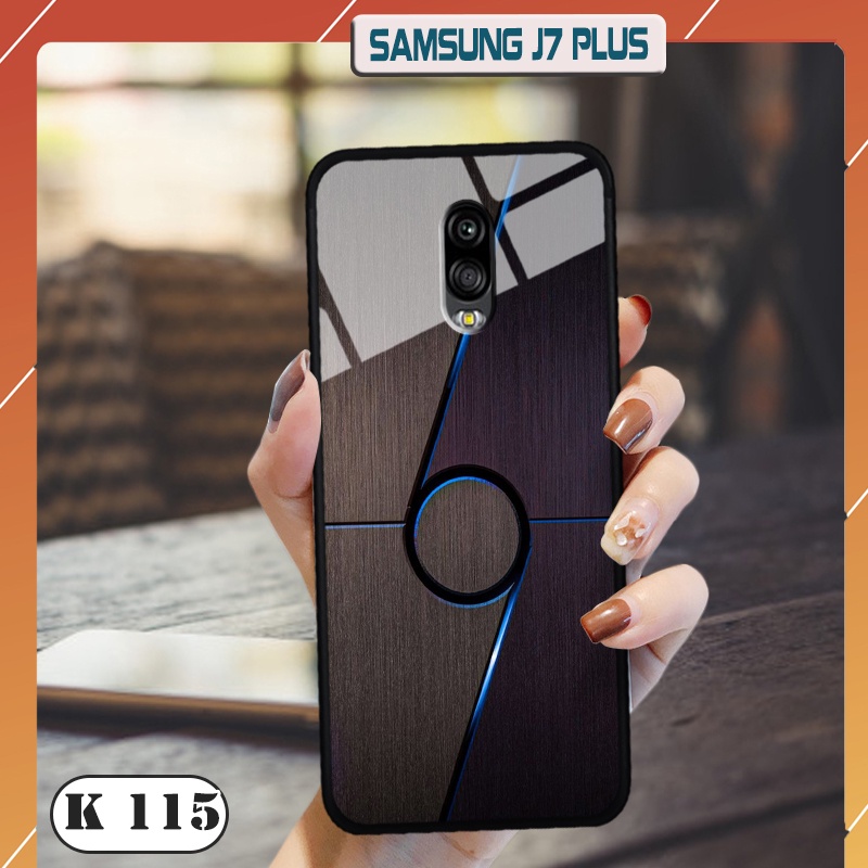 Ốp lưng kính cường lực điện thoại Samsung Galaxy J7 PLUS