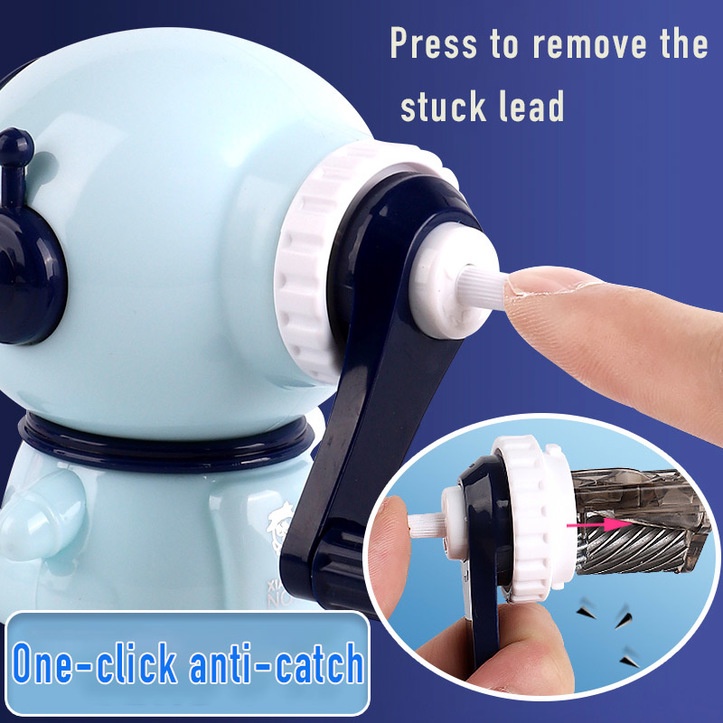 Gọt Bút Chì Hình Phi Hành Gia Dễ Thương Nâng Cấp 3 Măng Có Thể Điều Chỉnh Tự Động Cho Học Sinh