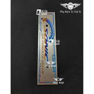 Bảng Tên Sonic Titan (Mẫu Titan Khò) MS3483