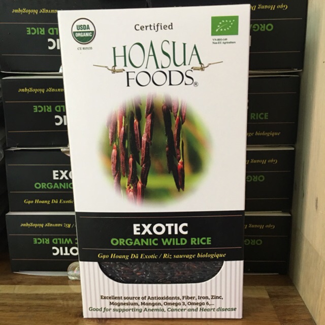 Gạo Đen Hoang Dã Exotic Hoa Sữa - 1kg