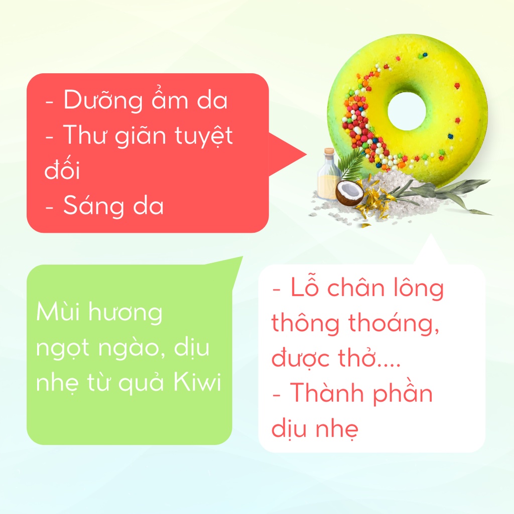 SUPER CANDY  [Labbi] Bath bomb / Viên sủi bồn tắm / Bom tắm