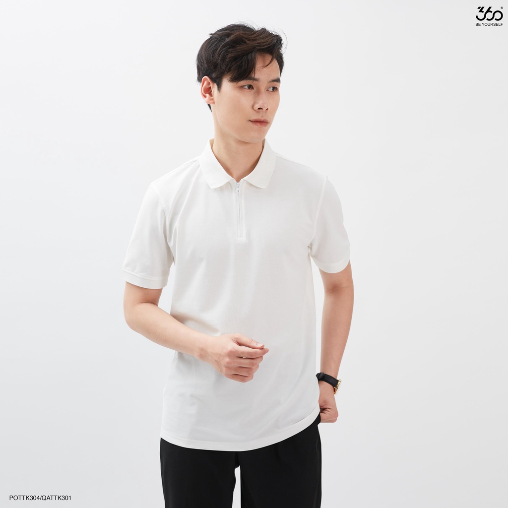 Áo polo trơn chất liệu cao cấp chống bai gião thương hiệu 360 Boutique - POTTK304