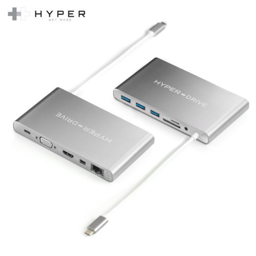 Cổng chuyển HyperDrive Ultimate 11Port USB-C Hub cho macbook, PC &amp; Devices - GN30 - Phân phối chính hãng
