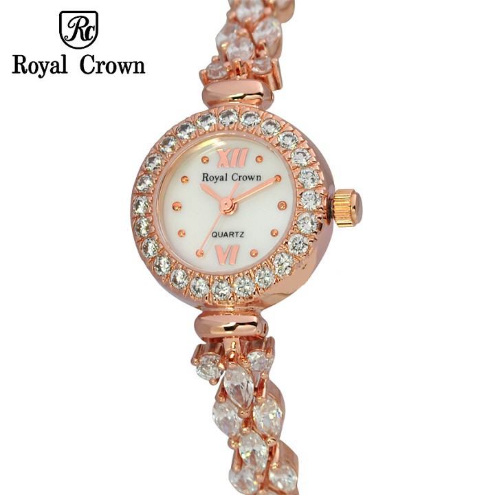 Đồng hồ nữ chính hãng Royal Crown 5266 dây đá