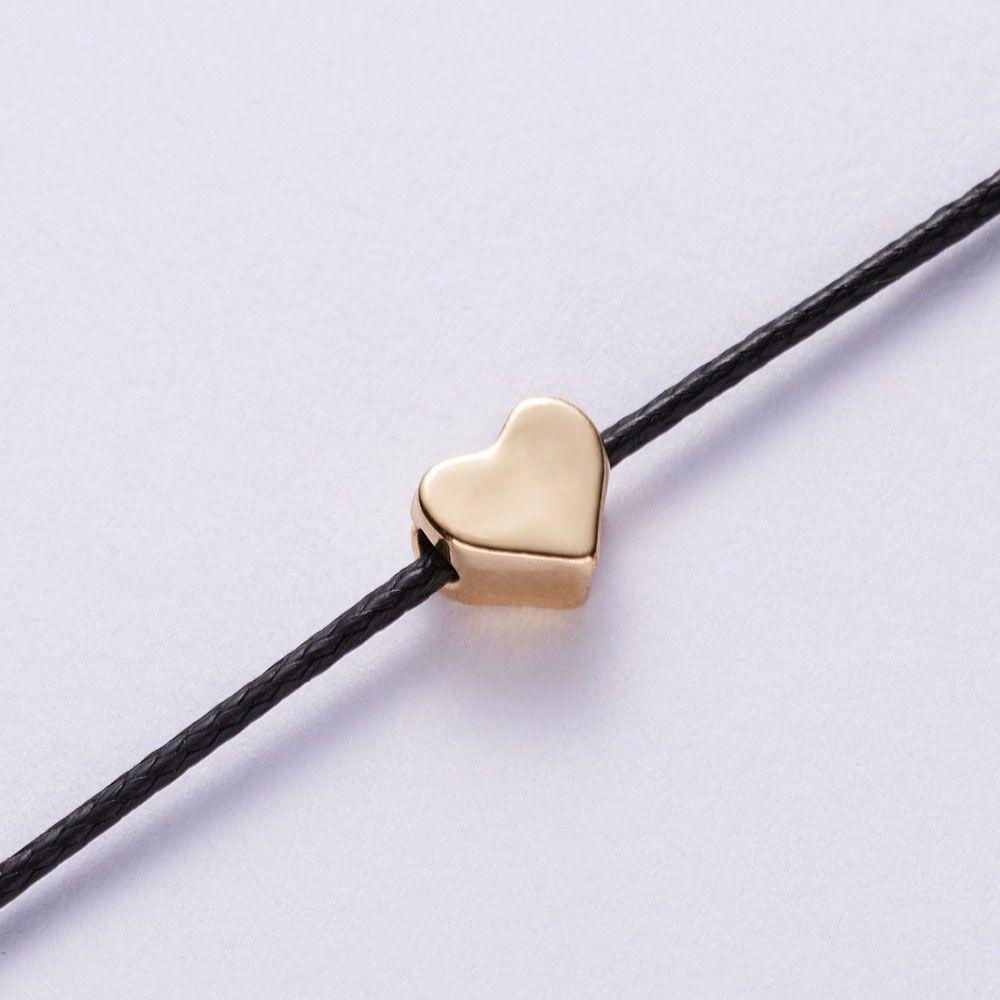 Vòng Tay Dây Bện Mặt Trái Tim Thời Trang