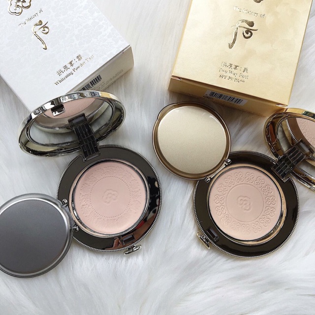 Phấn Phủ The History Of Whoo combo khách đặt Gongjinhyang Seol Whitening Powder Pact