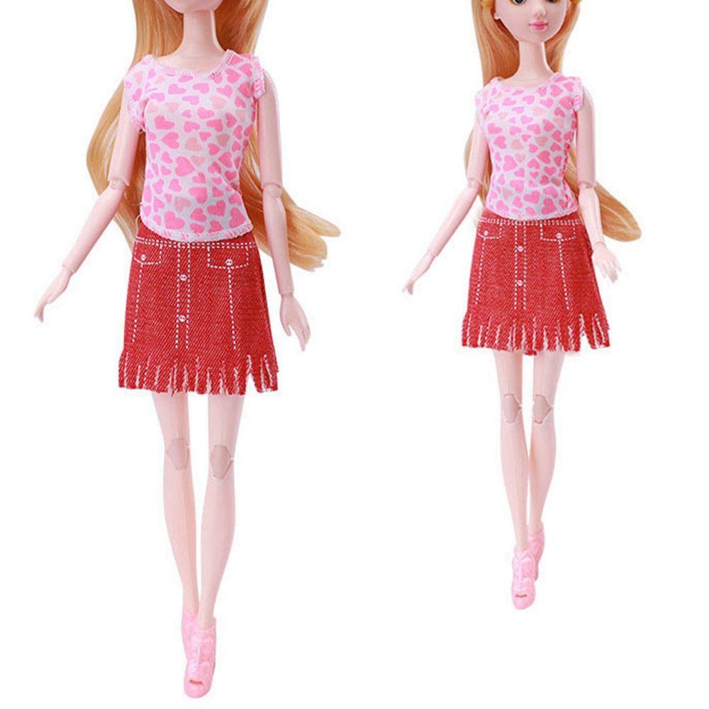 Đầm Xòe Cầu Vồng Cho Búp Bê Mới Nhất Năm