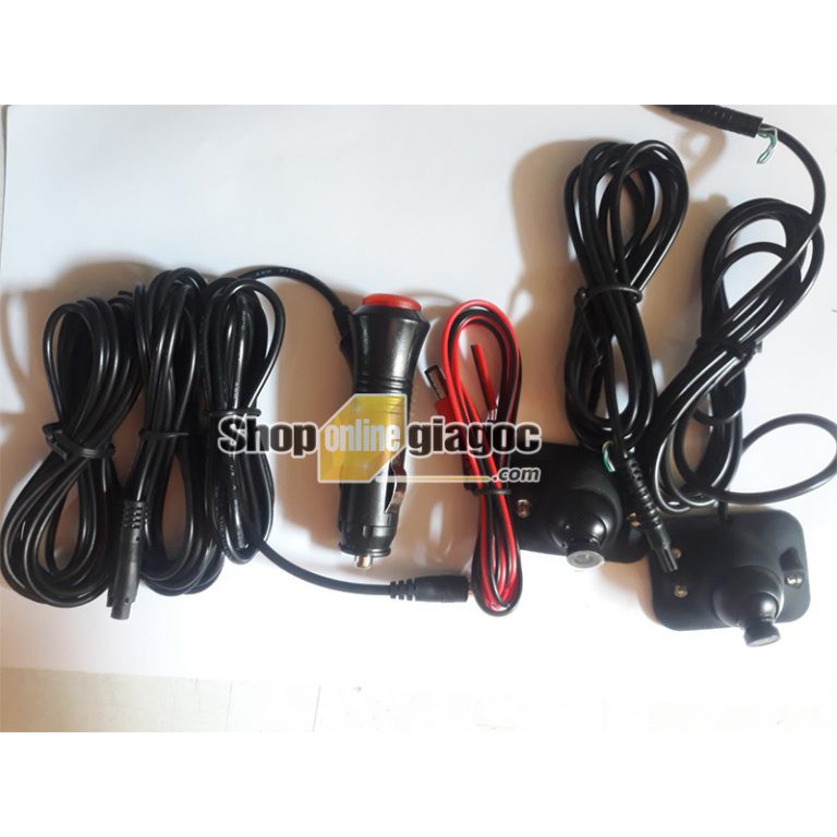 Combo 2 Camera Cập Lề Trái Phải + Màn Hình 7 Inch 1024×600P Phím bấm