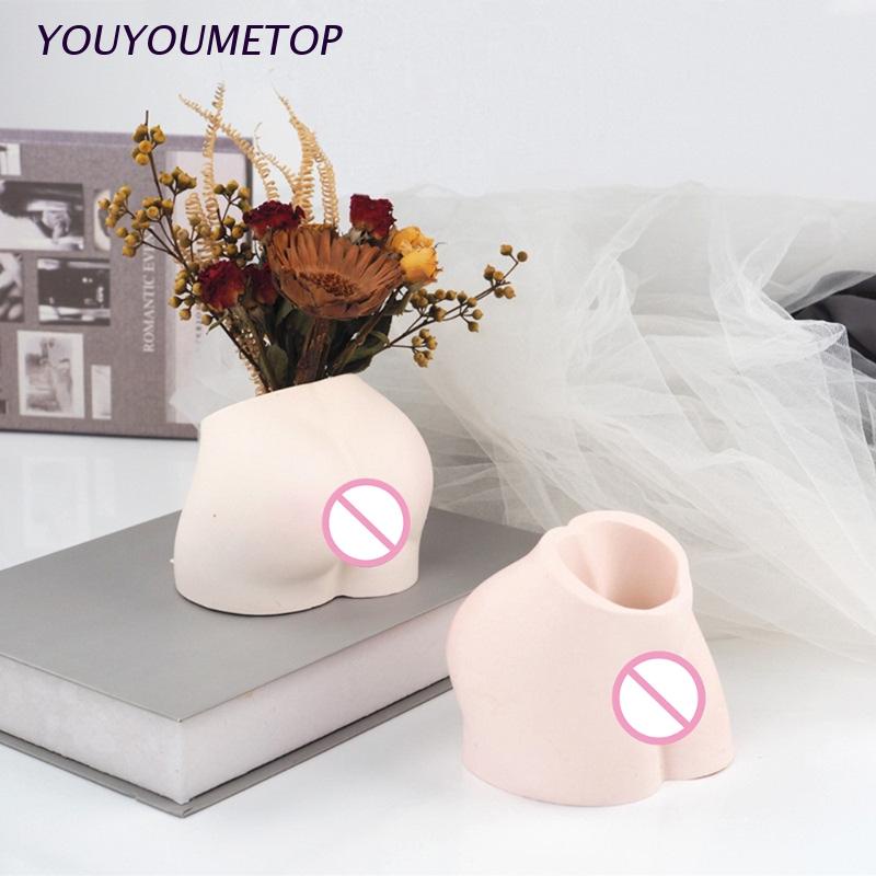 Khuôn Silicone Tạo Hình 3d Làm Bình Hoa Trang Trí Bàn Diy