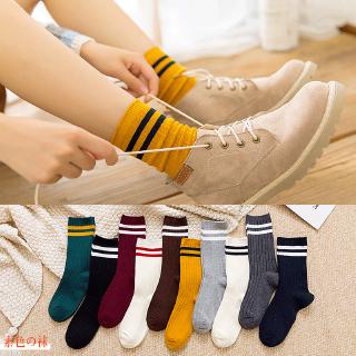 Vớ cotton cổ cao thời trang dành cho nữ