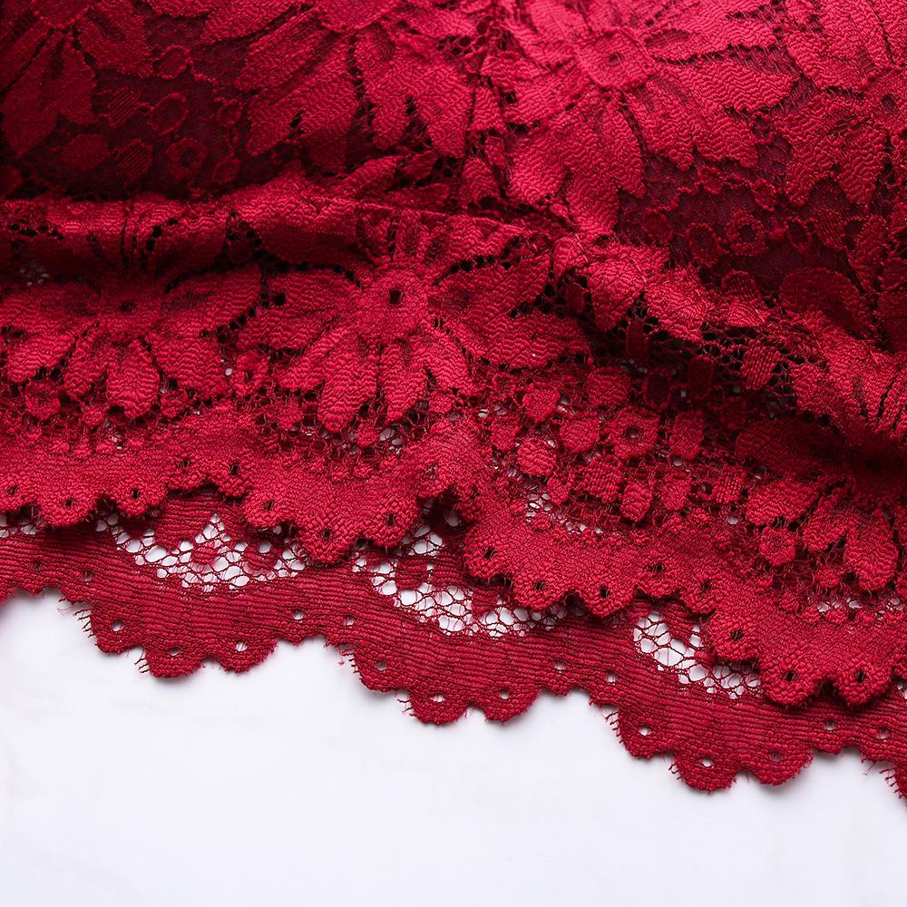 Áo Lót Nâng Ngực Phối Ren Hoa Thời Trang Quyến Rũ Cho Nữ