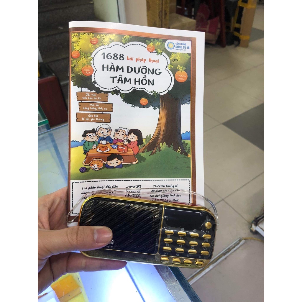 Loa Pháp Thoại 1688 Bài Hàm Dưỡng Tâm Hồn - Phiên Bản BKK B851