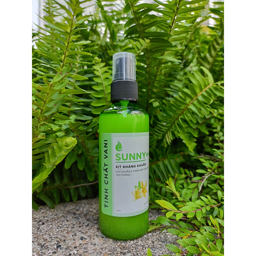 Sunny- Xịt khử khuẩn khẩu trang, mũ bảo hiểm hương thơm dịu nhẹ 100ml