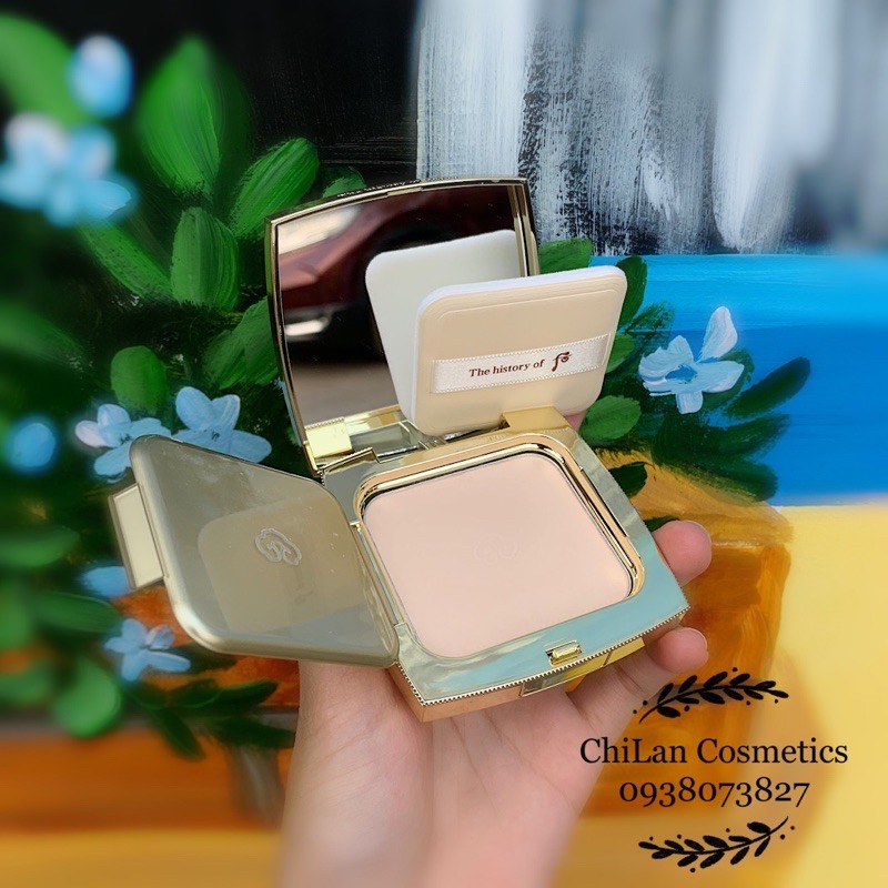 [Chính hãng- Mẫu mới] PHẤN PHỦ WHOO TRẮNG Velvet Powder Pact SPF30/PA+++ siêu mịn 12g