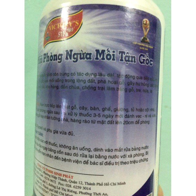 Thuốc xịt phòng ngừa mối mọt tận gốc  nhập khẩu- chuyên dụng.
