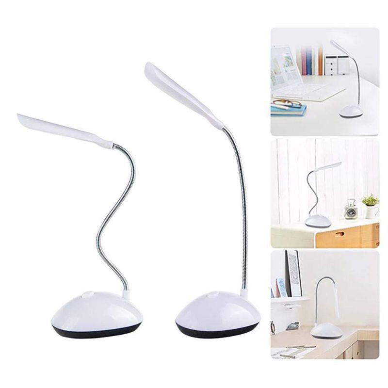 Đèn LED để bàn mini có thể xoay 360 độ sử dụng pin