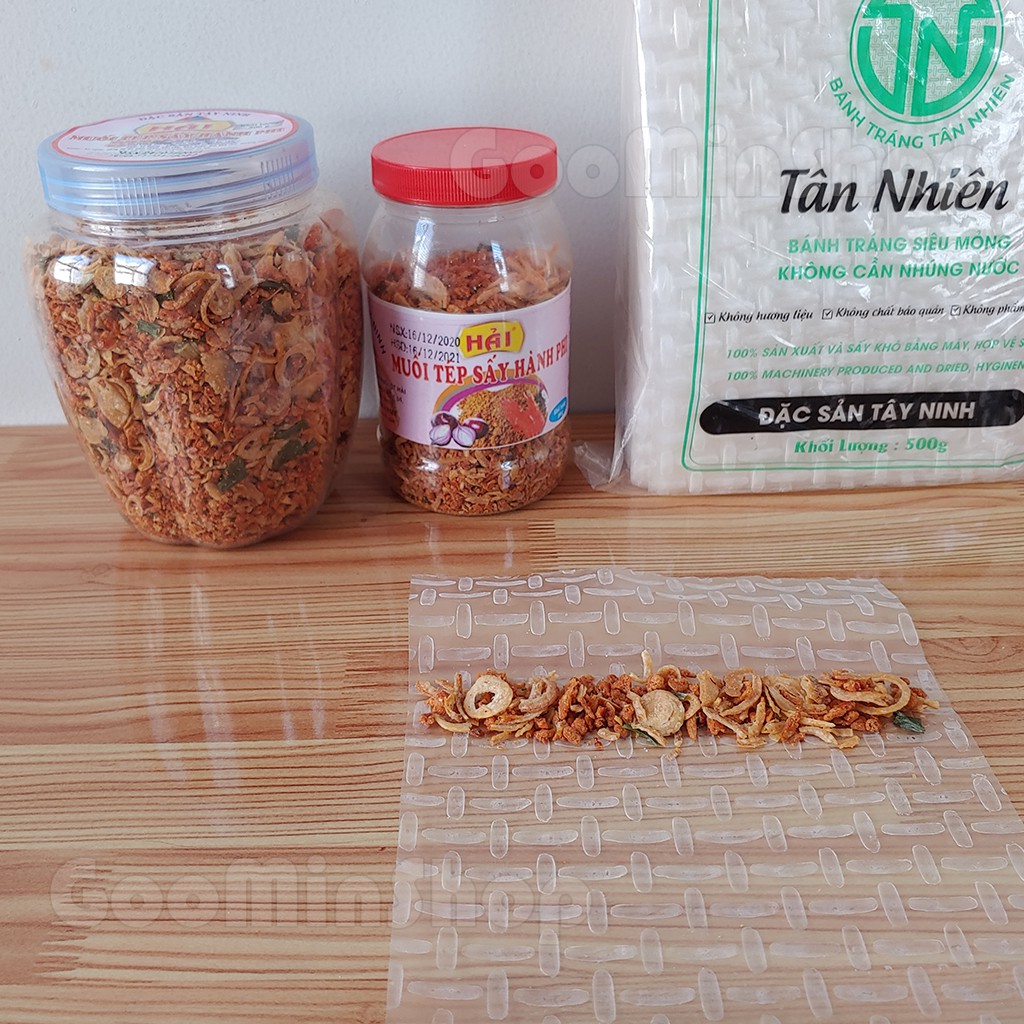 Muối Tép sấy Hành Phi - Hải (đặc sản Tây Ninh) 200g