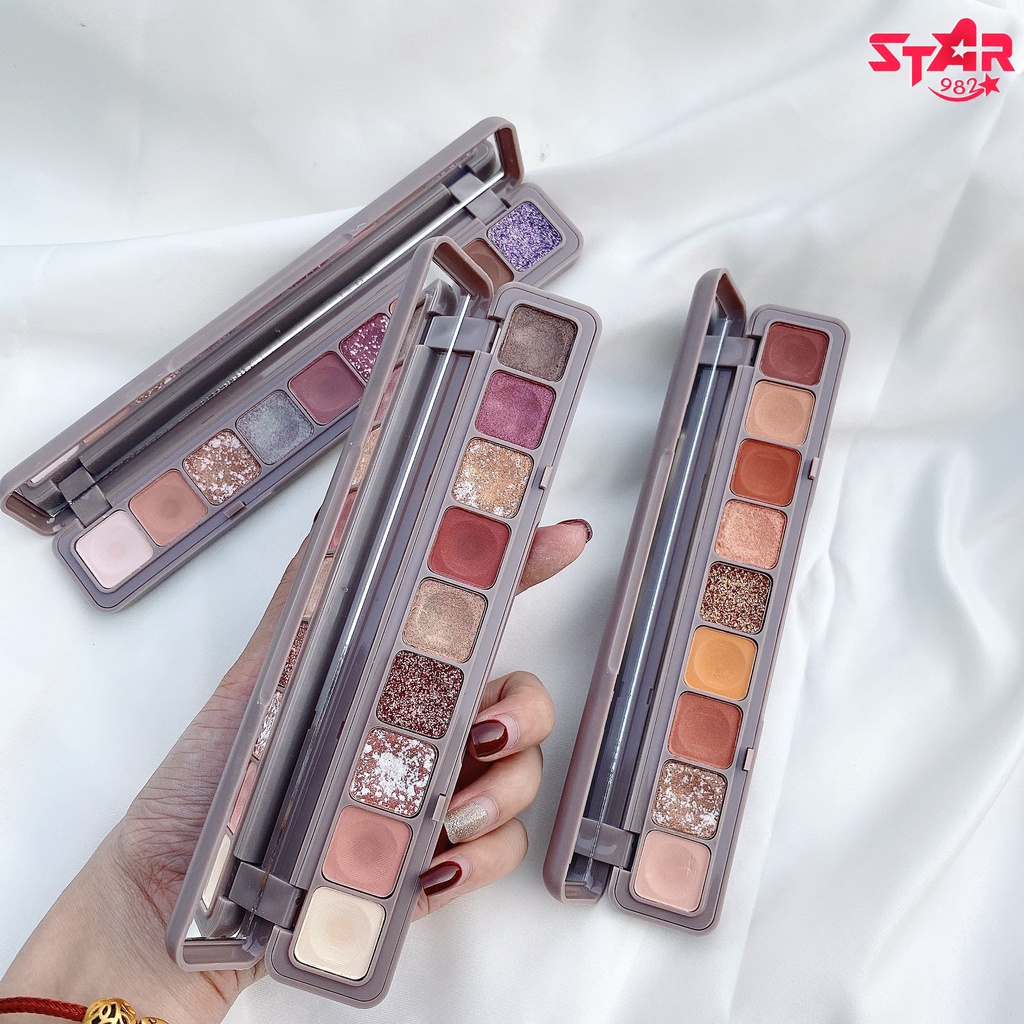 Fashion Multicolor Eyeshadow Palette Fade-Free Eyeshadow