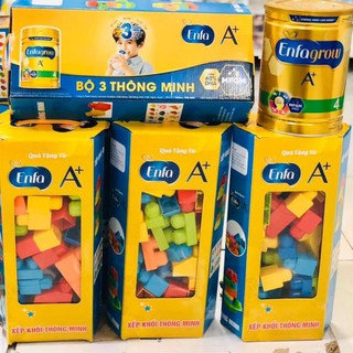 Bộ xếp hình khối thông minh enfa