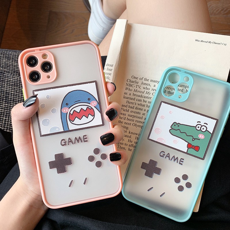 Ốp iPhone bảo vệ camera cá game iPhone 7 8 7 Plus 8 Plus X Xs Xr XsMax iPhone 11 11 Pro 11 Promax Cú Mèo Case