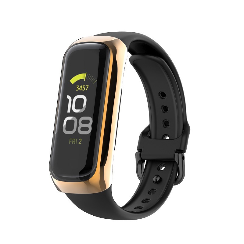 Ốp bảo vệ mặt đồng hồ bằng tpu mạ điện thích hợp cho Samsung Galaxy Fit 2 Sm-R220