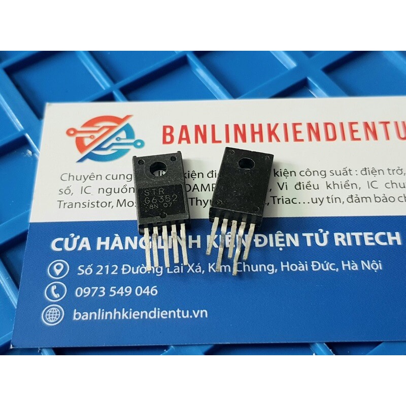 Combo 5 con STRG6352, STR-G6352 IC nguồn ZIP-5