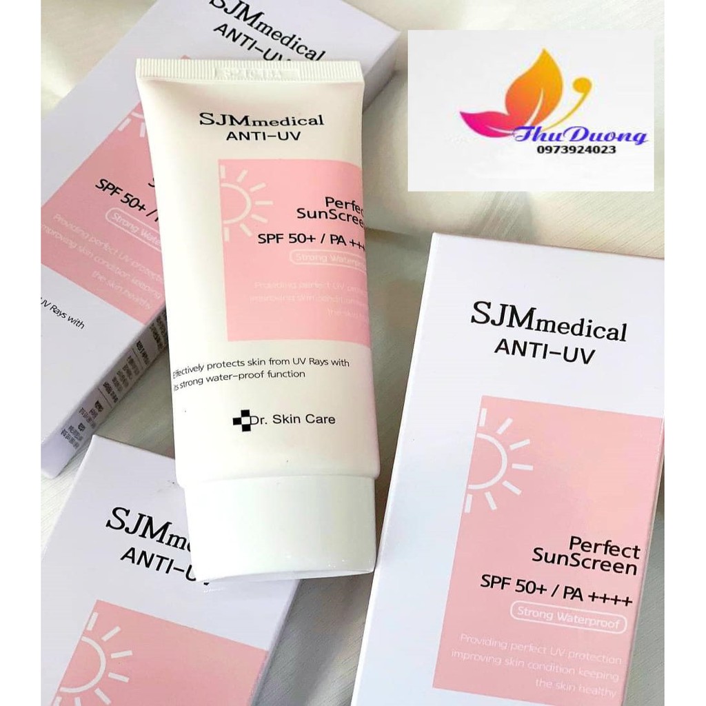 Kem Chống nắng Nâng Tone SJM Medical Anti UV SPF50/PA++++
