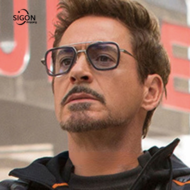 Robert Downey Jr Same Iron Man Kính Râm Mềm Mại Chống Tia Cực Tím Cho Nam Sử Dụng Hàng Ngày Và Ngoài Trời