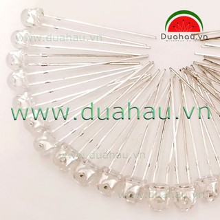 100 bóng led trong Trắng 5mm