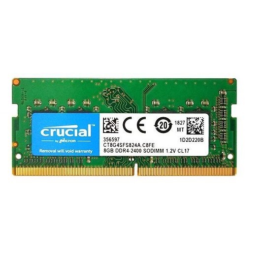 RAM Crucial DDR4 8GB 2400MHz - CT8G4SFS824A