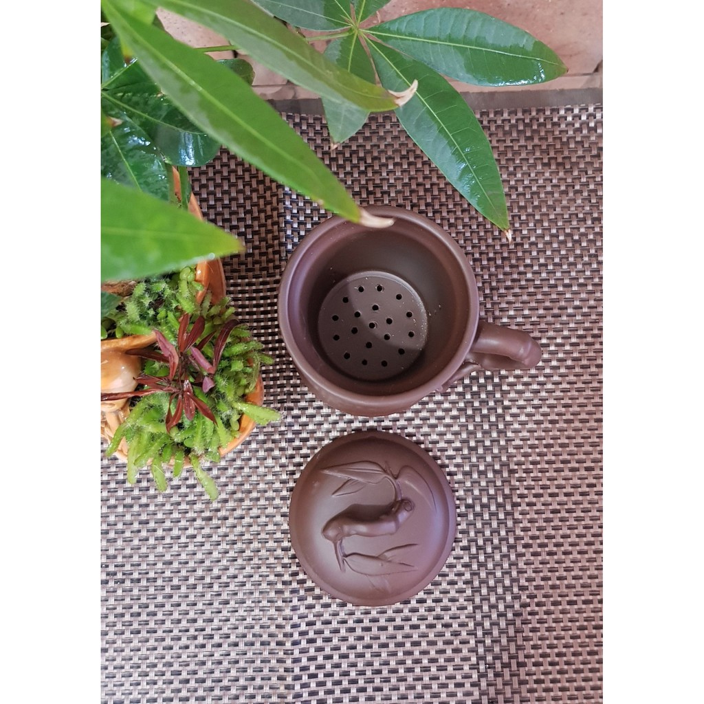 Cốc lọc trà gốm Bát Tràng