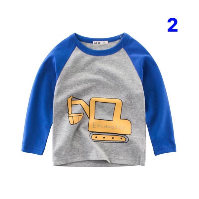 Áo thu đông tay dài kid 27 hàng loại 1