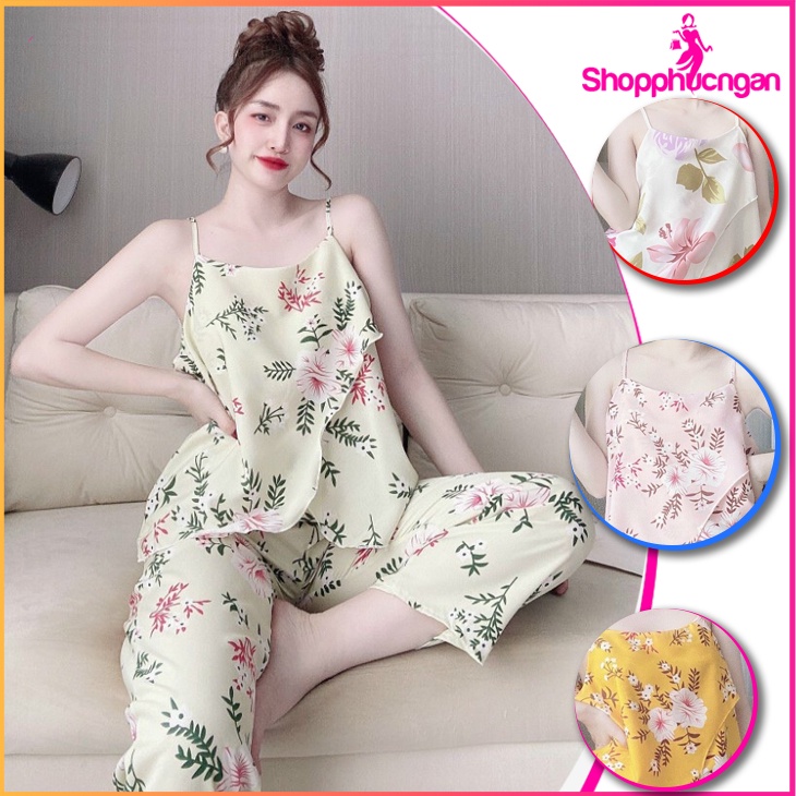 [SALE] đô ngủ 2 dây LỤA HÀN nhiều màu sắc Freesize - đồ độ mặc nhà siêu đẹp | BigBuy360 - bigbuy360.vn