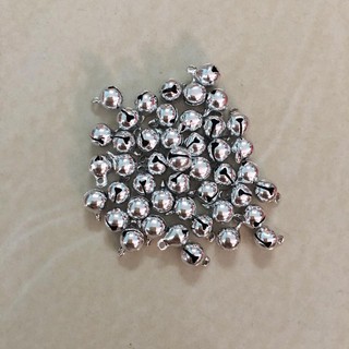 Bịch 20 cái chuông tốt tròn màu trắng 6mm
