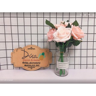 Hoa lụa theo bó