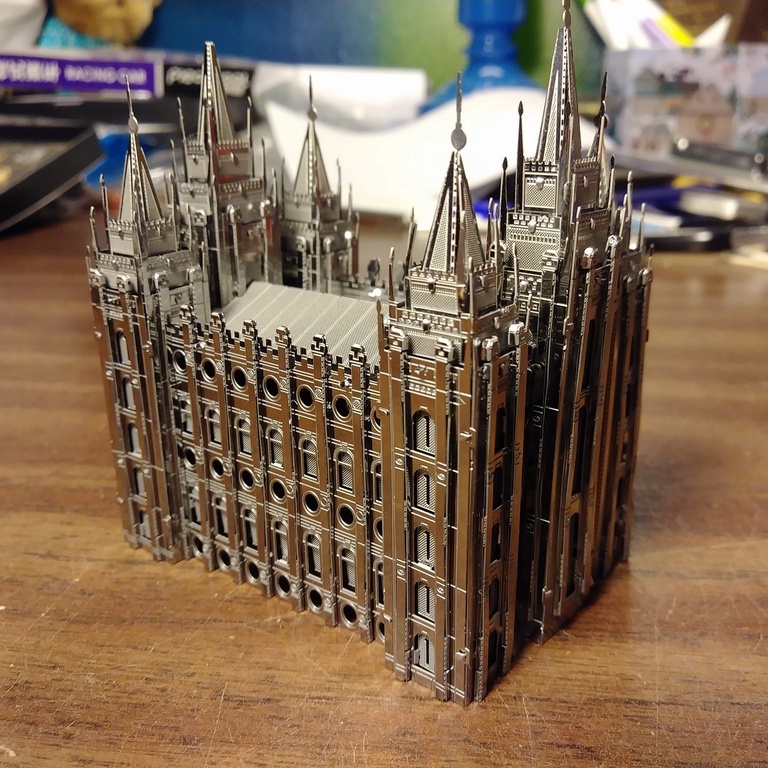 Mô Hình Kim Loại Lắp Ráp 3D Metal Earth SALT LAKE CITY TEMPLE