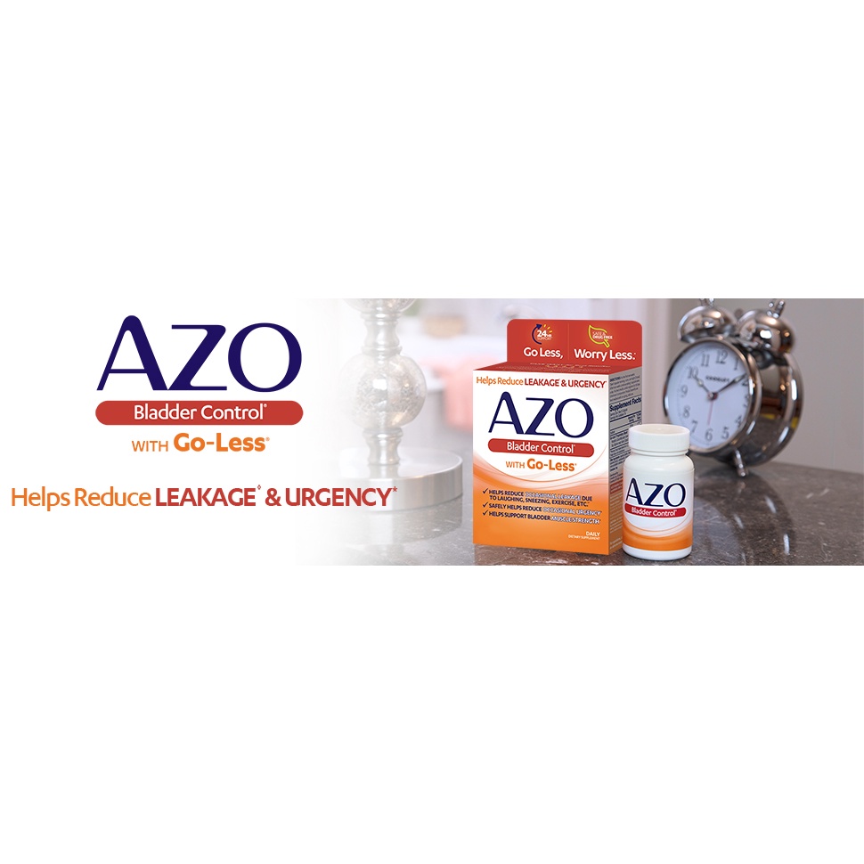 Viên AZO Bladder Control with Go-Less hỗ trợ kiểm soát bàng quang 72 viên