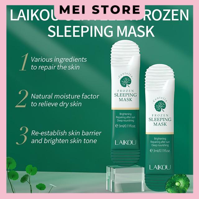Mặt nạ LaiKou Collagen Centella Frozen Sleeping Mask - Hộp 20 Gói