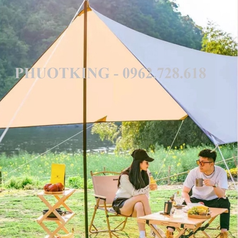 Tăng Dã Ngoại URBAN WAVE Loại To, Tấm Bạt Lều Cắm Trại Chống Thấm, Chống Nắng nhiều kích thước