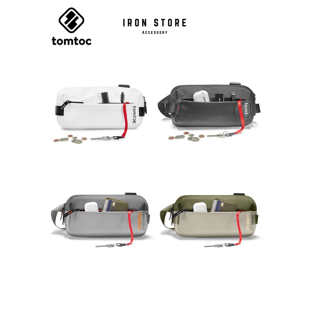 Túi Đeo Chéo Tomtoc Lightweight Codura Sling Bag 8 INCH H02