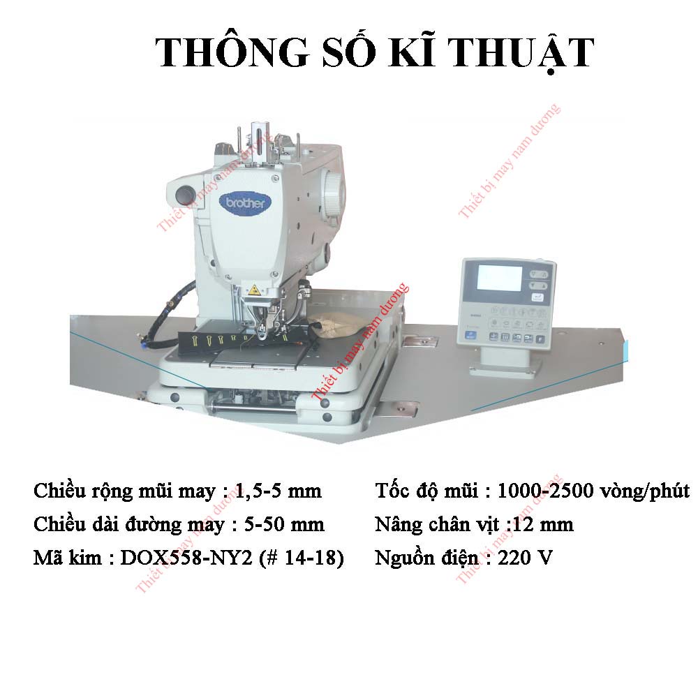 Máy may thùa khuy mắt phụng điện tử